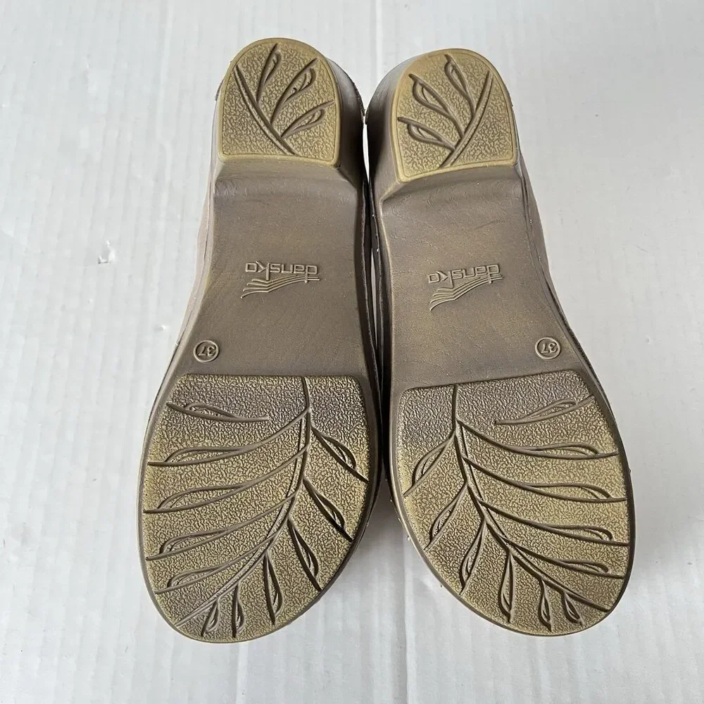 Dansko Sammy Clogs Womens Slip On Comfort Open Heel Casual Shoes Nubuck Leather - Picture 11 of 13